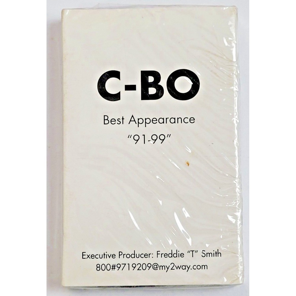 C-BO - BEST APPEARANCE‎ 91-99 - HIP HOP -  FACTORY SEALED SAMPLER